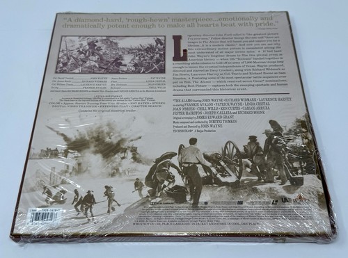 THE ALAMO Original Director's Cut DX Letterbox Ed. Laserdisc Brand New Sealed - Picture 2 of 3