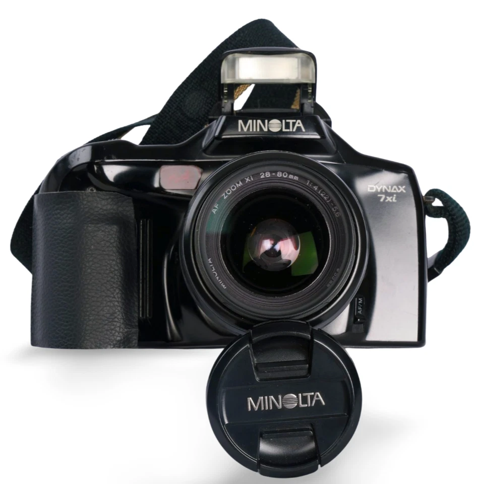 Minolta Dynax 7xi AF 35mm Film SLR c/w Minolta Zoom Xi 28-80mm f/4-5.6 Lens Kit - Image 4 of 4