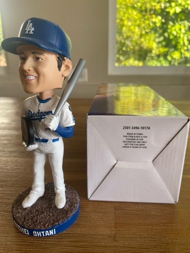 1/1700 SILVER BAT Dodgers Shohei Ohtani MVP Bobblehead SGA Giveaway New 4/2/25 - Picture 3 of 6