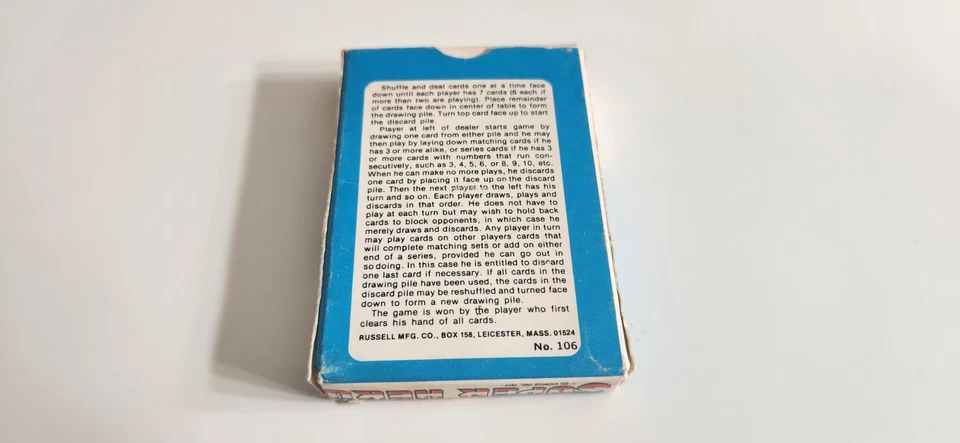 Vintage 1977 "WONDER WOMAN" Russell Playing Card Set DC Comics - Image 4 of 4