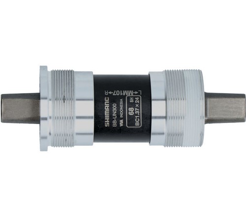 Shimano Fahrrad Innenlager BB-UN300 68 mm/73 mm / 107 mm - 122,5 mm Vierkant BSA