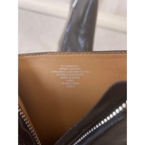 Madewell The Jessa Ankle Leather Boot NWOT Black Women Side Zip Point Toe Size 8 - Picture 7 of 9