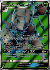 Golisopod GX (Full Art) Ultra Rare SM - Burning Shadows 129/147 NM