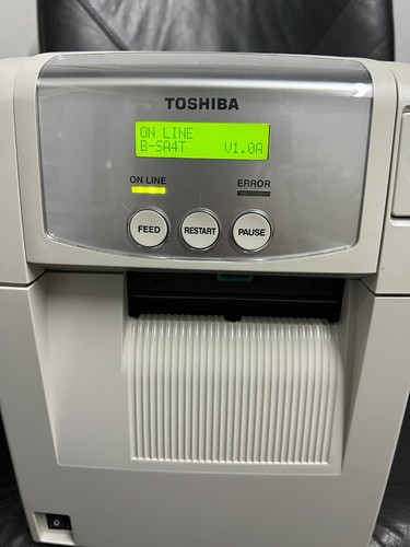 Toshiba Ettikettendrucker Barcode Printer - B-SA4TP-GS12-QM-R Thermo Printer - Bild 2 von 11