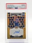JARED MCCAIN 2024-25 MOSAIC SHOWTIME GOLD PRIZM ROOKIE AUTO /10 PSA 10 Q4244