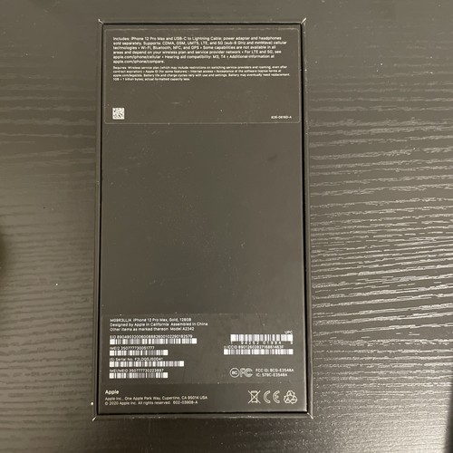 Apple iPhone 12 PRO 128GB Gold *EMPTY BOX ONLY* No phone included - 第 2/3 張圖片