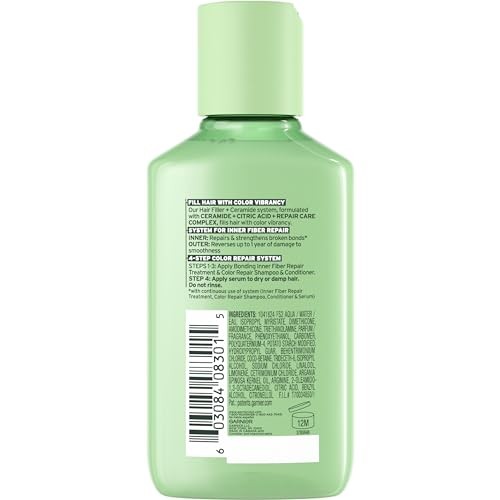 Garnier Hair Serum For Color Treated Hair 375 Fl Oz Sulfate Free Ceramide Tre... - Picture 2 of 9