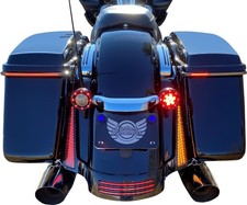 CUSTOM DYNAMICS CD-FASCIADC-HDB Panel Lights - Black - Smoke Lens