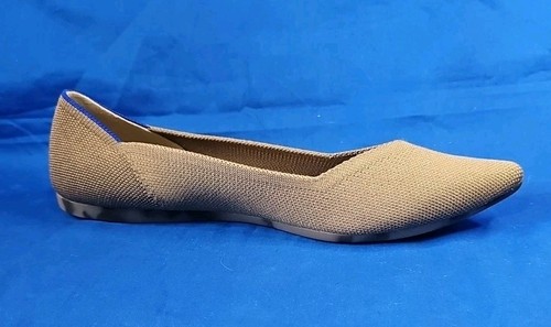 ROTHYS 'The Point' scarpa piatta leggera da balletto in maglia beige taglia ~ W9 ottime condizioni - Foto 8 di 11