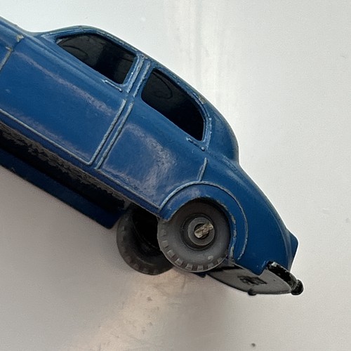 Lesney Matchbox Jaguar 3,4 litros azul GPW 65a sin caja vintage 1959 diecast - Imagen 18 de 20
