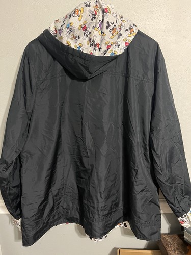 Disneyland Disney Parks Mickey Mouse Embroidered Windbreaker Jacket Women's M - Picture 4 of 6