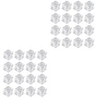  Set of 2 High Quality Fake Ice Cubes for Decoration Decorative Artificial
