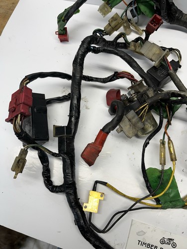 HONDA CB1000C 83 HARNESS WITH RECTIFIER, SELENOID, FUSE BOX OEM - Picture 9 of 11