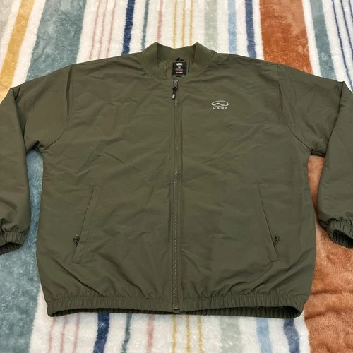 Vans Jacket Mens XXL Olive Drab Quilted MTE Puffer Gorpcore Kennedi Old Logo Vtg - product listing photo