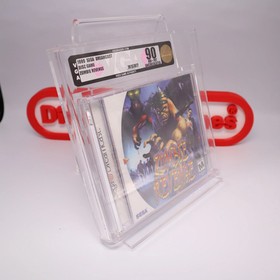 Sega Dreamcast Game ZOMBIE REVENGE - VGA Graded 90 UNCIRCULATED - NEW & Sealed!