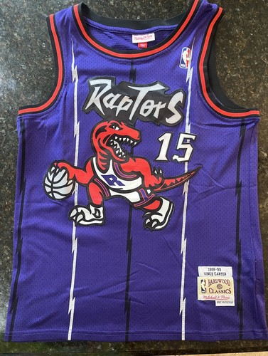 Mitchell & Ness Purple NBA Toronto Raptors Vince Carter 98-99 Medium Jersey