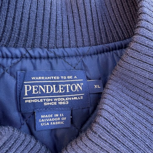 Pendleton 100% VIRGIN WOOL Parkdale Quilted Snap Vest SOUTHWESTERN AZTEC XL - Picture 12 of 12