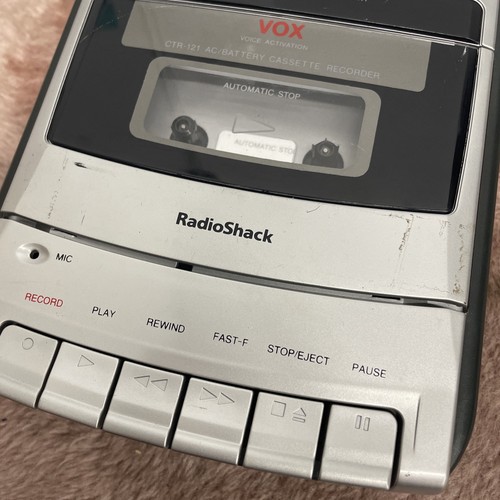 Grabadora de casete de escritorio radio shack CTR-121 - Imagen 4 de 12