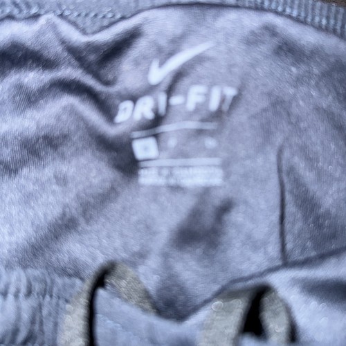 Pantaloncini Nike Dri-Fit foderati blu navy e neri ventilati da corsa sportivi uomo piccoli - Foto 3 di 3