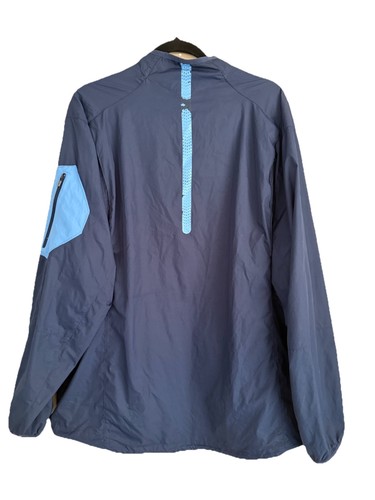 Nike UNC North Carolina Tar Heels Trainingsjacke Herren Größe XXL Blau 1/4 Zip NCAA - Bild 2 von 6