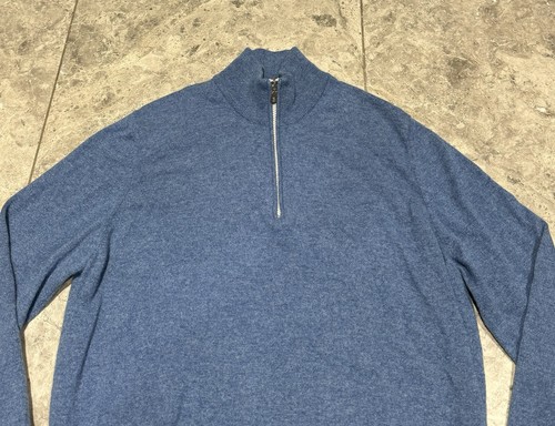 Suéter BRUNELLO CUCINELLI Cachemira Media Cremallera Cuello Alto 52 IT $1550+ - Imagen 8 de 22