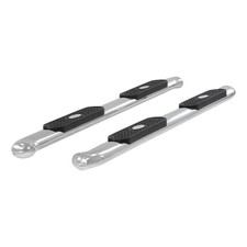 Aries 4in Stainless Oval Nerf Bars Steps Boards for 2007-21 Tundra Double Cab