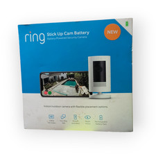 Ring Stick Up Cam Battery | Weather-Resistant Outdoor Camera, Live View, Color