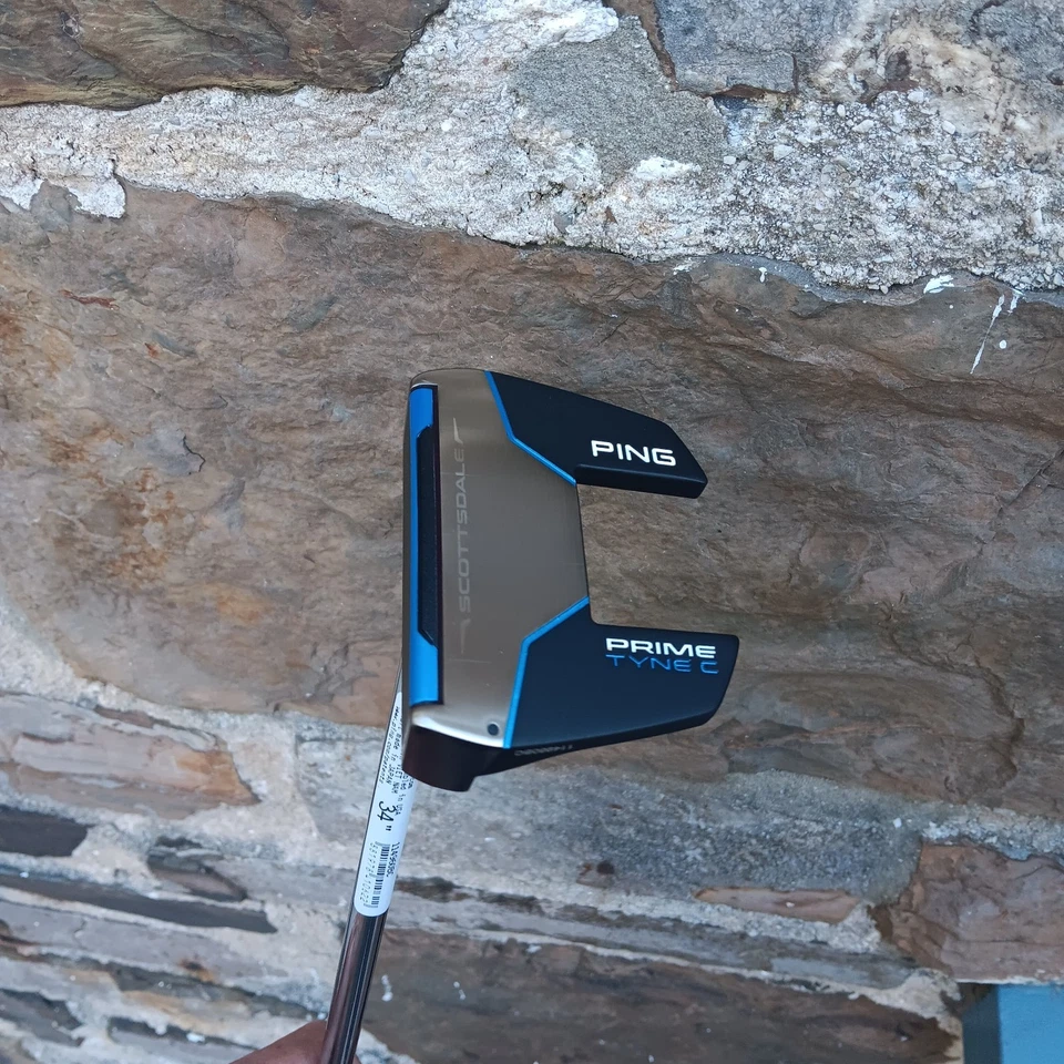 LH Ping Scottsdale PRIME TYNE C Center Shaft Mallet Putter 34" SuperStroke Grip - Image 4 of 4