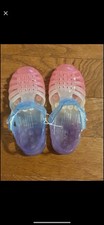 Multi-Color Children s Place Jelly Sandals- Size 10