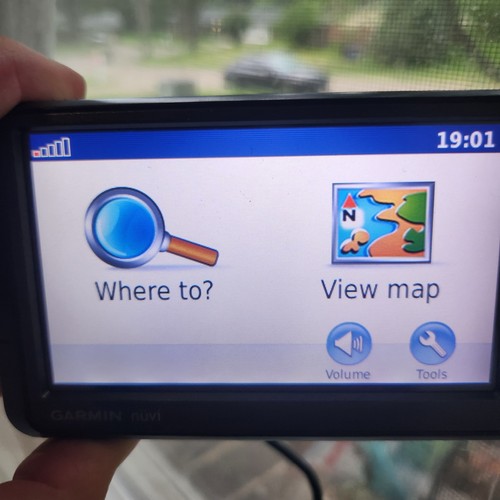 Garmin nuvi 255W Black Portable 4.3" Touchscreen GPS Navigator Tested Works