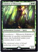 #892 Eidolon of Blossoms Commander Masters Rare