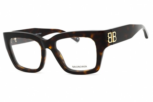BALENCIAGA BB0325O 007 Eyeglasses Havana Frame 54mm - Picture 1 of 4