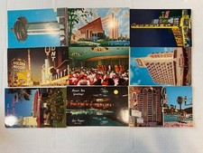 18 LAS VEGAS NV ICONIC HOTELS THE STRIP ALL UNUSED Premium Lot Vintage Postcards