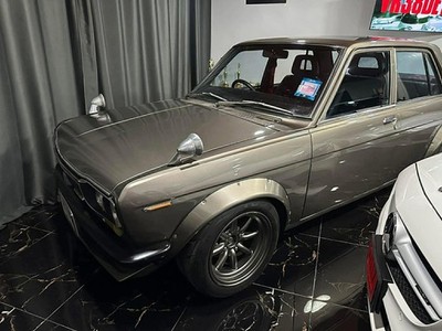 Metal Fender Flares body kit wider wheel arches for Datsun 510 4D. Made to Order