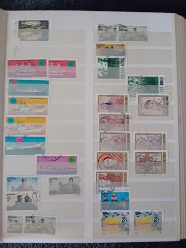 Poland used stamps in 29 page stockbook - Picture 12 of 13