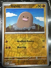Diglett 050/165 Sv: Scarlet & Violet 151 Reverse Holo