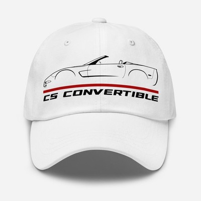 Premium Dad Hat For Chevrolet Corvette C5 Convertible Car Fans Cap Birthday Gift