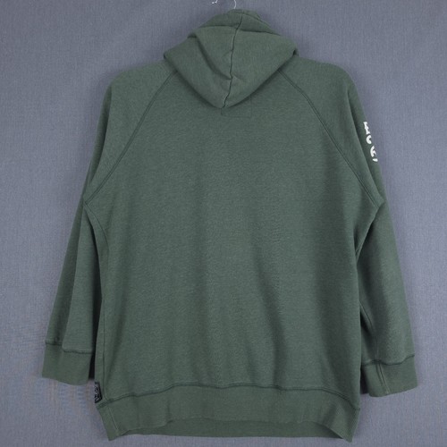 Von Dutch Is Still Alive Hoodie Mens 3XL Green Pullover Sweatshirt XXXL USA Made - Picture 8 of 9