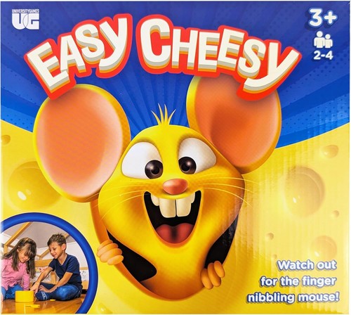 Easy Cheesy Mouse Hide and Seek Game, Ages 3+, 2-4 Players, Family Board Game, Y - Picture 3 of 6