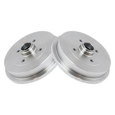 TRQ BRA75091 Brake Drums For Volkswagen Jetta 1989-1999 LH OR Right Rear