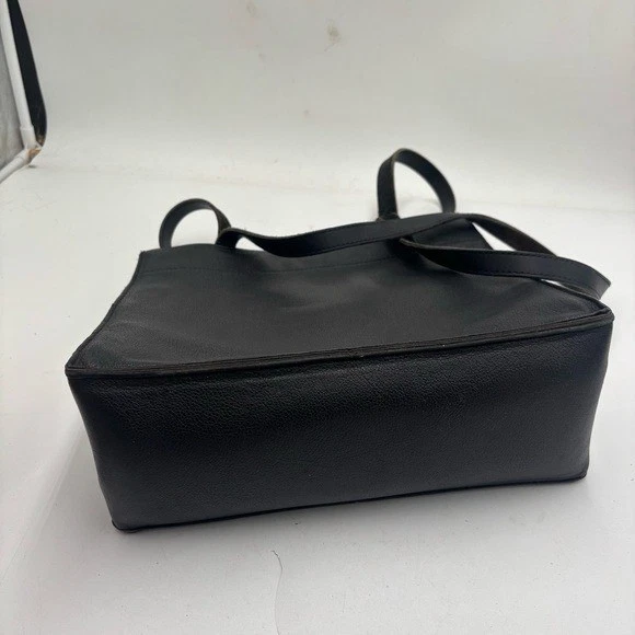 Bolso de Mano Harley-Davidson Mujer’s Cuero Negro Años 90’s De Colección Foto 3 de 4