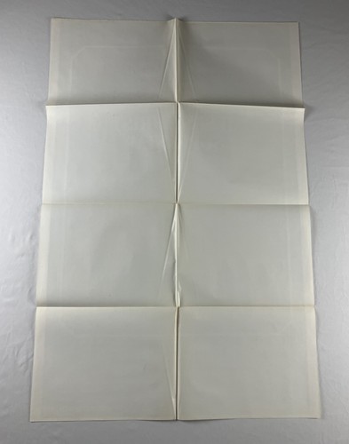 JESUS CHRIST SUPERSTAR (1973) Locandina originale un foglio film 27" x 41" musical - Foto 9 di 12