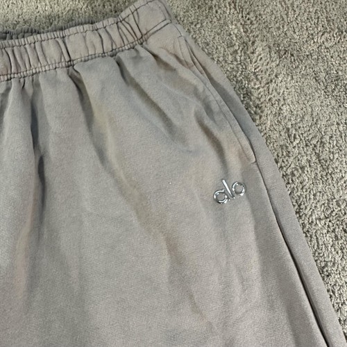 Alo Yoga Sweatpants Mens XL Gray Accolade Straight Leg Wide Leg Pants Baggy - Picture 5 of 15