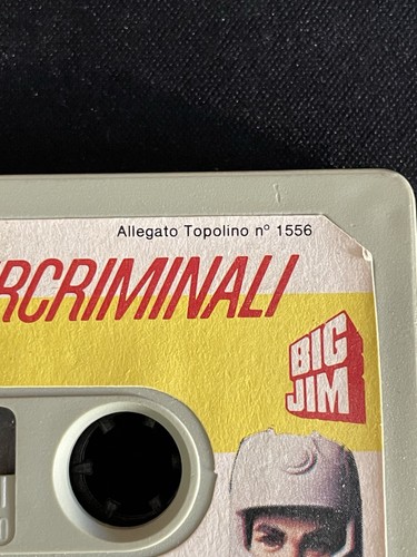 Cassetta BIG JIM La sfida dei supercriminali + IRIDELLA e i mangiacolori 1983 - Imagen 3 de 4