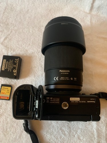 Panasonic Lumix DMC-GX8. ,charger, battery, strap ,camera bag . Lens 100-300 - Picture 10 of 20