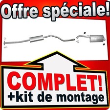 Pot d'échappement Nissan NOTE