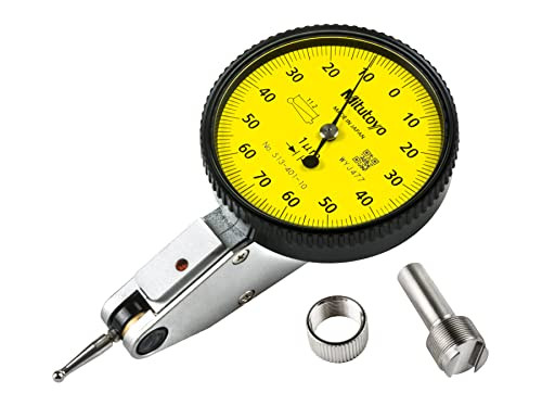 Mitutoyo 513-401-10H DIAL TI STD 0.14 mm 1 μm Accuracy 0.001 mm Yellow NEW - Picture 2 of 2