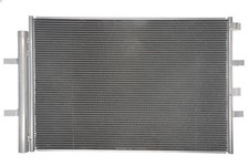 Air conditioning condenser THERMOTEC KTT110566 for TRANSIT V363 Van 2 2016-2024