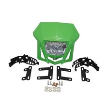 Green Dirt Bike Headlight Plate - Motorcycle Headlamp for CRF 150 230 XR YP20