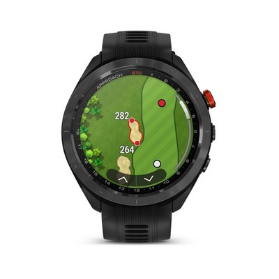 Garmin Approach S70 47mm Premium GPS Golf Watch, Black Band | eBay